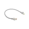 Cod. A:219 Patch Cord Gris UTP Cat 6e 24AWG/4P Agiler / 1 Pie – 30.48 cm / AGI-SOPC601G LAN - 2