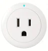 Cod. I:891 Enchufe Smart YX-WS01 / Encendido/Apagado Programable y funci&oacute;n de temporizador / 10A-100-240V 50/60Hz / Compatible con Alexa o Google Home / blanco - 2