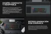 Cod. 282  Teclado Mec&aacute;nico MARVO Saber 61 (KG933G SP) / Switch rojo / Retroiluminaci&oacute;n RGB din&aacute;mica / Full Anti-ghosting / USB,&nbsp;1.8m / 62 teclas Espa&ntilde;ol - 10