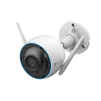 Cod. AE:205 Cámara exterior Wi-Fi EZVIZ H3 - 3MP resolución 2K / Visión Nocturna a Color / Detección de personas/ vehículos (tecnología de IA) / Defensa activa (sirena y luz estroboscópica) / Audio bidireccional / almacenamiento microSD (hasta 256GB) / Pr - 1