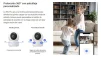 Cod. 333 Cámara Smart 360° EZVIZ H6c Pro 2K / Visión Nocturna a Color / Modo patrulla / Detección (AI) Personas y ruidos fuertes / Seg. automát. / Audio bidireccional y botón llamada / Compatible: Alexa y google home / Soporta microSD hasta 512GB - 4