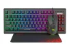 Cod. 179 Combo Gaming MARVO Loot 30 (CM310) 3 en 1 (Teclado Retroiluminado de 3 colores + Mouse 7 botones programables, RGB + Mouse pad antideslizante resistente) / USB /1.6mt. / Espa&ntilde;ol - 1