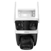 Cod. 424  C&aacute;mara Smart IMOU Cruiser Pano Z / 4*Lentes (4MP+4MP + 5MP*2) P/Exterior 360&deg; / 12x Zoom h&iacute;brido / Full Color 24/7 / IMOU SENSE&trade; AI / Detecci&oacute;n IA (pers. veh.) / Audio bidireccional / Soporta 2*microSD (1TB total) / IP66 / Wi-Fi 6 &amp; PoE - 8