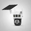 Cod. 421 C&aacute;mara Smart ENV Solar View 4MP P/Exterior 360&deg;+ Panel Solar / 12 luces h&iacute;bridas (IR y LEDs) / Detecci&oacute;n y rastreo de movimiento / Audio bidireccional / Soporta microSD (hasta 128GB) / Bat. Integrada - 5