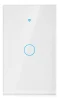 Cod. 888 Interruptor de pared Smart WIFI WHC05 WH / 1 botón táctil / No requiere Neutro / Control por APP / compatible con Alexa, Google Home / Dim.: 120*72*7mm / blanco - 1