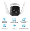 Cod. 168 C&aacute;mara TP-Link Tapo C310 Wi-Fi de Seguridad para Exteriores /3 MP/ detector de movimiento con Visi&oacute;n nocturna hasta 30Mts./Audio bidireccional / IP66 - 6