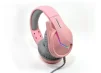Cod. M:108 Headphone MARVO H8618 Tactic 40 Pink / Micrófono omnidireccional / ilum. RGB estática / control en cable (vol. y mic.) / Interfaz USB 2.0, Cable trenzado 2.0 m - 4