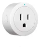 Cod. I:891 Enchufe Smart YX-WS01 / Encendido/Apagado Programable y funci&oacute;n de temporizador / 10A-100-240V 50/60Hz / Compatible con Alexa o Google Home / blanco - 1