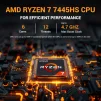 Cod. 1788 ASUS TUF Gaming A15 FA506NCG / AMD Ryzen&trade; 7 7445HS, 3.2 GHz (22 MB cach&eacute;, hasta 4,7 GHz) / 16GB DDR5 / 1&nbsp;TB SSD&nbsp;NVMe / NVIDIA&reg; GeForce RTX&trade; 3050, 4 GB GDDR6&nbsp;/ 15.6" FHD 144Hz, IPS, Adaptive-Sync / Sin Sistema (OS) / Teclado Retroiluminado RGB Es - 9