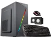 Cod. 342 Combo case INS CA-054 Black / 1*USB3.0 + 2*USB 2.0 / panel frontal tira LED RGB (14 modos) / ATX / Teclado multimedia USB / Parlantes / Mouse USB / Fuente 950W - 2