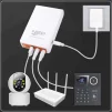 Cod. 064 Mini UPS P/Router NEP QX-600 / 10.000 mAh, 25W (12V,9V, 5V) - 3