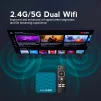 Cod. 1191 TV BOX XS97 X-618 / HDR 4K Ultra HD / 4GB RAM / 32GB Alm. / Android TV 12.0 ( Preinstalado XuperTV) / Wi-Fi Wual 2.4G/5G &amp; BT 5.0 - 3