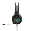 Cod. M:105  Headphone Gaming MARVO Scorpion HG8921 Tactic 30 Stereo / Diadema Autoadaptativa / ilum. RGB estática / Mic. omnidireccional / Interfaz: USB / Cable 2.2 m. - 2