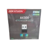 Cod. 370 Adaptador Wi-Fi 6 HIKVISION U3X Nano / AX300 2,4GHz: 286Mbps / MIMO - 3