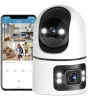 Cod. N:418 C&aacute;mara Smart ENV Eye Pro 255&deg; / 8MP (4MP+4MPM) / Vision Nocturna / Detecci&oacute;n de movimiento / Audio bidireccional / Soporta microSD (hasta 128GB) / Compatible con Asist. Google y Alexa. - 2