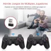 Cod. 077 Consola de video juegos GAMESTICK X2 / Interfaz HDMI / Incluye + de 40.000 Juegos clásicos (128GB) / 2*Controles inalámbricos 2.4GHz - 2