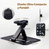 Cod. 1185 Soporte P/Proyector 3en1 (escritorio, pared, techo) con rosca 6,35mm (1/4") / Max. 5kg (11lbs)/ plegable / ajuste de 180&deg; / Metal - 5