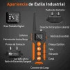 Cod. 1184 Collar de Entrenamiento P/Perros PD 518-1 Orange / Recargable, Impermeable IPX7 / 3*Modos (Sonido, Vibraci&oacute;n, Choque) / Con Control Remoto y Pantalla LCD - 7