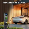 Cod. 278  Cargador Smart P/Veh&iacute;culos El&eacute;ctricos / EV Tipo 2 / 7kW a 32Amp, Monof&aacute;sico / Plug &amp; Play / Pantalla LCD / Protecci&oacute;n IP55 - 3