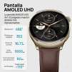 Cod. 1199 SmartWatch Mibro Lite 3 Pro (Green) / GPS / AMOLED UHD 1.32" 60FPS / LLamadas BT V5.3 / Monitoreo de Salud 24/7: (ritmo card&iacute;aco, SpO2, estr&eacute;s y sue&ntilde;o) / Resistente al agua hasta 50 m (5ATM) / Bat. 350mAh (14 d&iacute;as) / 150+ modos deportivos - 4