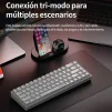 Cod. 301 Teclado Mec&aacute;nico ACER NITRO OKR252 SP WT / Tri-modo: (Wireless 2.4G + BT &amp; cableado) / Switch Rojo / Iluminaci&oacute;n RGB (modos Din&aacute;micos) / Bat. 2000 mAh / 68 teclas, Espa&ntilde;ol - 4