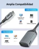 Cod. 170 Adaptador de Video ACER ODK430 de USB Tipo-C (macho) a VGA (hembra) / 1080p FHD / Thunderbolt 3/4 a VGA / Carcasa de aluminio - 6