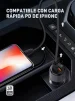 Cod. 279 Cargador P/Auto LDNIO C510Q 38W (Carga r&aacute;pida) / 2*Puertos PD + QC 3.0 ( USB-C+USB-A) / Incl. Cable USB-C, 1 m - 6