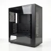 Cod. 404 Case Gaming MARVO Tazos 130 (CA-123/Negro) / Panel frontal Mesh / Tapa lateral vidrio templado / admite: VGA 335mm &amp; soporta hasta 8 fans / USB3.0 + 2*USB2.0 / Audio HD - 1
