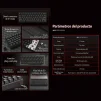 Cod. 300  Teclado Mec&aacute;nico ACER OKW239 / Switch rojo / Formato 60% Compacto / iluminaci&oacute;n RGB Arco&iacute;ris / Anti-ghosting / Cable Removible USB / 61 teclas Espa&ntilde;ol - 4