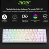 Cod. 301 Teclado Mec&aacute;nico ACER NITRO OKR252 SP WT / Tri-modo: (Wireless 2.4G + BT &amp; cableado) / Switch Rojo / Iluminaci&oacute;n RGB (modos Din&aacute;micos) / Bat. 2000 mAh / 68 teclas, Espa&ntilde;ol - 2