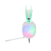 Cod. M:101 Headphone MARVO HG8959 / Iluminación RGB translúcidos en diadema y bocinas / Micrófono omnidireccional / Control de Volumen / 2*jack 3.5mm + USB(LuzLED) / Cable 2.10 m - 2