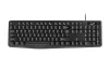Cod. G:194 Teclado Genius KB-117 / USB / Clásico / Resistente a salpicaduras / Teclas Cóncavas / Cable 1.5 mt. / Español / Negro - 1