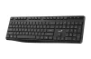 Cod. 237 Teclado Wireless Genius KB-7200, / 2.4GHz / / Silencioso / Indicador de batería / 11 teclas de función (8 audio, 3 Internet) / Español / Black - 1