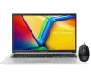 Cod. 1808 ASUS VivoBook 15 M1502YA / AMD&reg; Ryzen&trade; 7 5825U (8 N&uacute;cleos, 16 Subprocesos, 16MB Cach&eacute; L3) / 16&nbsp;GB / 512 TB NVMe&trade; SSD / 15.6" FHD / Sin Sistema (OS) / Wi-Fi 6E &amp; BT 5.3 / Teclado Espa&ntilde;ol alfanum&eacute;rico / Cool Silver / incl. Mouse&nbsp;Asus - 1