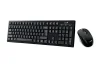 Cod. G:208 Kit Genius Wireless KM-8101, Teclado + Mouse óptico 1000DPI / 2.4GHz / Indicador de batería / 12 teclas de función (8 audio, 4 Internet) / Español / Black - 2