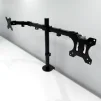 Cod. 170 Soporte de Escritorio para 2 monitores KLIPXTREME KPM-310 de 13 a 32" / rotaci&oacute;n de 360&deg; / Inclinaci&oacute;n de movimiento completo 90&deg;&nbsp;/ Ajustable en mesa / Compatible VESA: 75x75 y 100x100 / black - 8
