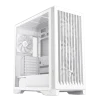 Cod. 393 Leader 2 WH / E-ATX, ATX, M-ATX, ITX / 2*USB3.1, 1*USB-C, 1*Audio Combinado / LAT. VIDRIO TEMPL. FRONTAL MALLA METAL CONTROLADOR ARGB PWM AURA Sync/ 1*FAN RGB post (ya incluido), 3* FAN RGB FRONT (ya incluidos), 2* FAN Inferior (opcionales). - 5