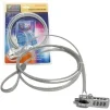 Cod. 214 Cable Candado P/Laptop F&amp;K / Bloqueo de 4 dígitos / cable de acero / 1.09 M - 4