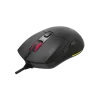 Cod. GX:184 Mouse Gaming XTRIKE ME GM-316 Negro / 7200DPI / Iluminación RGB (13 efectos) / Interfaz USB / cable: 1.5mt. / 6 botones / 2 conver desmontables - 4