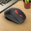 Cod. GM:271 Mouse MARVO Wireless M809W BK / Dual Inal&aacute;mbrico 2.4G + Bluetooth 5.2 / 1600DPI / Alta precisi&oacute;n / ergon&oacute;mico / 6 botones / bater&iacute;a 500mAh - 6