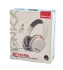 Cod. K:107 Headphone Monka Echo RS HG9070W Wireless Tri-modo: 2,4 GHz(USB-A, Tipo-C)/Bluetooth 5.2/Tipo-C&amp;jack con cable / Iluminación RGB (estatica) / Mic. omnidireccional extraíble /  Bat. 1000mAh / Compatible: PC, Android, Mac OS,IOS,PS4,PS5,XBOX ONE - 7