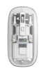 Cod. GM:241  Mouse MARVO M810W WH Transparente / Dual Inalámbrico 2.4G + Bluetooth 5.2 / 1600DPI / 4 botones / batería 300mAh - 1