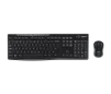 Cod. LO:273 Kit LOGITECH MK270 Teclado &amp; mouse Wireless 2.4GHz / 8 botones acceso rápido / Diseño a prueba de derrame líquidos / Incl. pilas AA larga duración / Español - 1