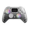 Cod. 080 Gemepad Monka Strike GT-86 / Tri-mode (Wireless 2.4G + Bluetooth&reg; 5.3 + Cable USB-C) / Bat. 1000 mAh / vibraci&oacute;n dual / Sensor de mov. 6 eje / Joysticks y gatillos efecto Hall, RGB y pantalla LCD / (M1/​​M2/N1/N2 Programables) / Compatible: PS4, - 1