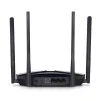 Cod. 139 Router MERCUSYS MR80X / Wi-Fi 6, Banda Dual AX3000 / 2402 Mbps (5 GHz) + 574 Mbps (2.4 GHz) / 3* P/LAN GIGABIT / 1*P/WAN GIGABIT / 4× 5 dBi Antenas fijas omnidireccionales / MU-MIMO y OFDMA - 3