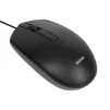 Cod. GM:238 Mouse MARVO MS003 BK / 1000DPI / 3 Botones / USB, Cable 1.25 m - 2