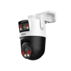 Cod. 372 Cámara Smart Exterior 360° DAHUA Picoo Dual 3K D1 5MP+5MP / Wi-Fi 6 / Vista Nocturna Dual Ligth (50m IR) / Detección humana/vehículo IA / 6*modos patrulla / Alarma (Luz y sonido) / Seg. automát. / Audio bidireccional / Soporta microSD (hasta 256G - 1