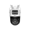 Cod. 371 Cámara Smart Exterior 360° DAHUA Picoo Dual 2K D1 3MP+3MP / Wi-Fi 6 / Vista Nocturna Dual Ligth (40m IR) / Detección humana/vehículo IA / 6*modos patrulla / Alarma (Luz y sonido) / Seg. automát. / Audio bidireccional / Soporta microSD (hasta 256G - 2