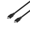 Cod. C:255 Cable carga r&aacute;pida Genius USB-C a USB-C ACC-C2CC-3A / QC3.0 3A / 1.5 m. / 5 Gbps / Nailon trenzado - 2