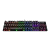 Cod. 289 Teclado Mec&aacute;nico Genius GX Scorpion K12 / iluminaci&oacute;n RGB / Switch Marron / AI Copilot / teclas completas anti-ghosting / 12 teclas FN P/acceso r&aacute;pido / Espa&ntilde;ol USB, Wired 1.8m Negro - 3